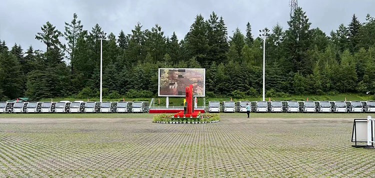黑龍江·伊春林海奇石景區觀光車案例 黑龍江·伊春林海奇石景區觀光車案例
