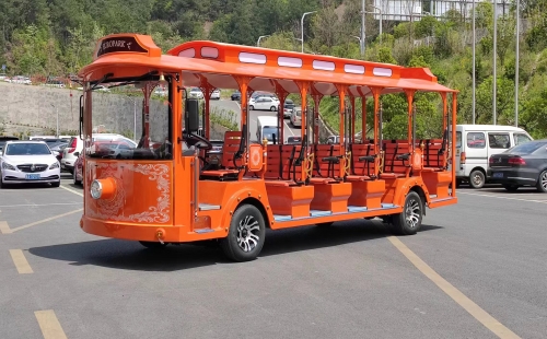 旅游觀光車在景區有什么作用？觀光車能為景區帶來什么效益？