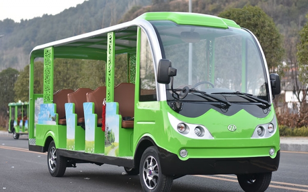 旅游景區14座敞開式電動觀光車